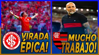 INTER joga como MANO, VIRA no ÚLTIMO MINUTO! SAMPAOLI vai conseguir CONSERTAR um FLAMENGO destruído?