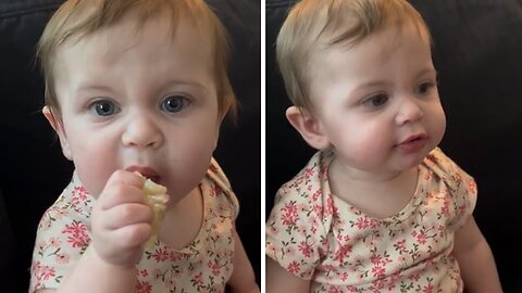 Baby Tries Lemon For The First Time And Hates It