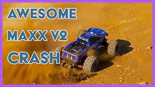 Traxxas Maxx V2 Crash!!