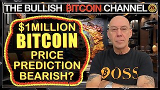 🇬🇧 Bitcoin $1Million price prediction bearish?? (Ep 629) 🚀