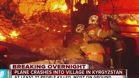 Kyrgyzstan Health Ministry says cargo plane crash kills 37