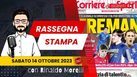 Scommettiamo che? La lista dei 50 giocatori | 🗞️ Rassegna Stampa 14.10.2023 #498