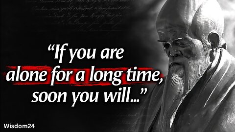 Lao Tzu's Quotes which are better known in youth to not to Regret in Old Age