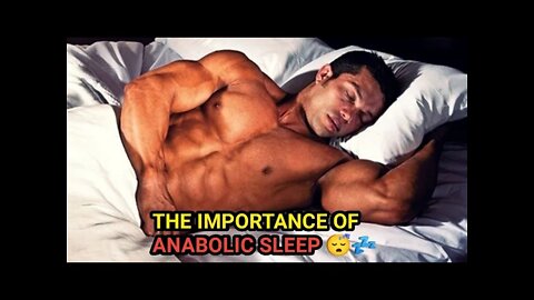 ANABOLIC SLEEP 😴: 5 TIPS TO INCREASE YOUR MUSCLE MASS GAINS BY SLEEPING 💤🛌