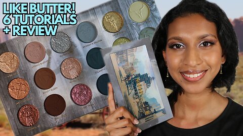 NEW Nomad Cosmetics Ghost Town USA | 6 Makeup Tutorials + Swatches & Review | Red Dead Redemption Inspired Makeup