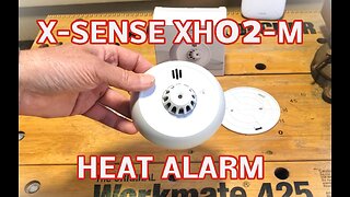 X-Sense XH02-M Heat Alarm, Can be used with SB50 Base Station or Interlink to other Link Pro Devices