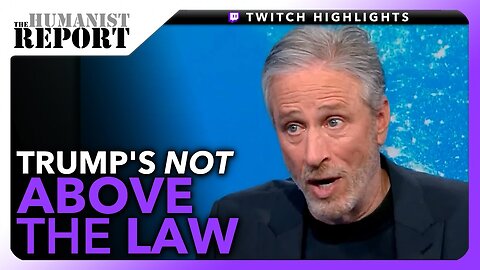 Jon Stewart Mocks the Dumbest Arguments Against Trump's Indictment