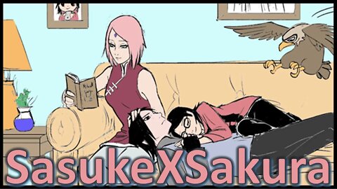 A cosy day at home - Sakura and Sasuke [SasuSaku] Doujinshi