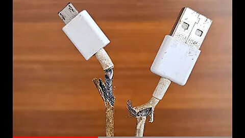 Do not throw away the original cable of the phone, but fix it in seconds