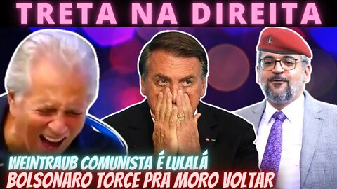 DESESPERO - Bolsonaro prevê derrota no 1o turno - Até Weintraub vota Lula