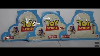 3 Toy Story Minis opening and reviews - toys Disney Pixar