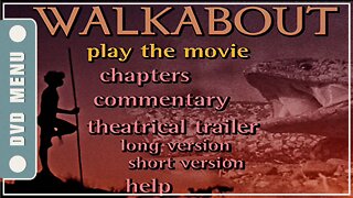 Walkabout - DVD Menu