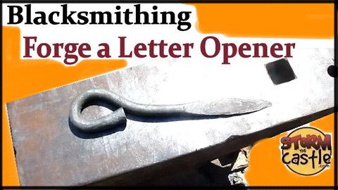 How to forge a letter opener