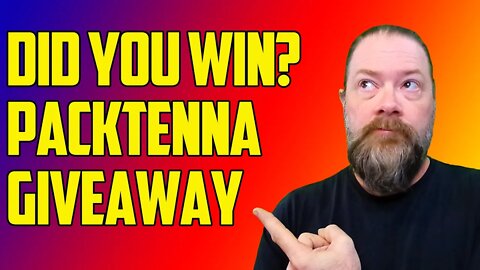 Packtenna 9:1 Giveaway - Who Will Be The Winner???