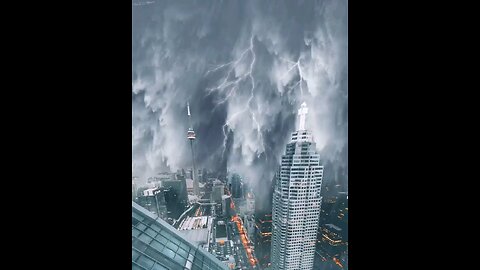 Heavy stormNature World , Toronto , Ontario , Canada. tornado 🌪️🌪️#toronto #tornadoviral #creative