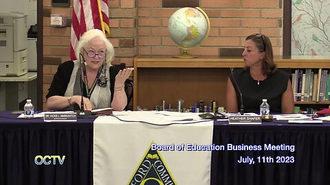 Oxford Schools Board of Education Business Meeting: July, 11th 2023