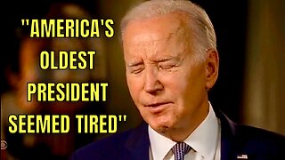 60 MINUTES calls Joe Biden “TIRED”