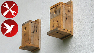 DIY Birdhouse from Pallets - Step by Step