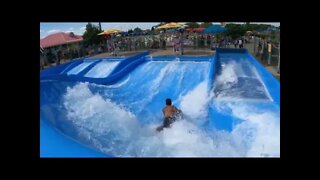 flowrider - Ron - 7 at Soak City, Kings Island (2022) #shorts