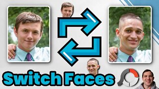 How To Switch Faces! PhotoScape X Tutorial!
