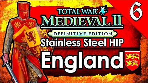 THE FIRST ENGLISH CIVIL WAR! Medieval 2 Total War: Stainless Steel HIP: England Campaign Gameplay #6