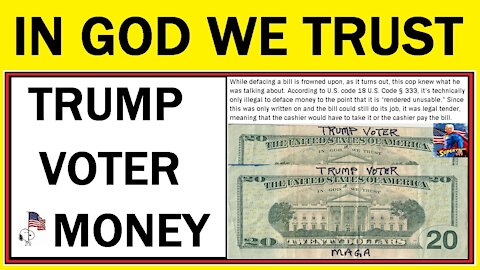 Trump Voter Money Legal Tender