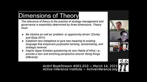 Active Inference BookStream #001.010 ~ "Governing Continuous Transformation"