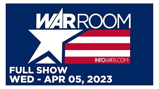 WAR ROOM [FULL] Wednesday 4/5/23 • Trump’s Popularity Undeniable As He Crashes Rumble with Speech