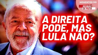 O debate sobre Lula fazer atividades em ambientes abertos | Momentos do Reunião de Pauta
