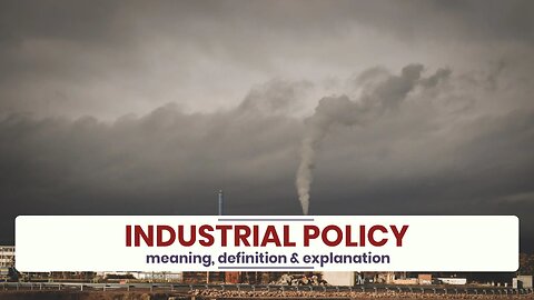 What is INDUSTRIAL POLICY?