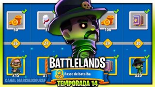 Battlelands Royale | Nível 30 do Passe da Temporada 14