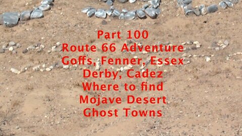 E25 0004 Goffs, Fenner, Essex, Derby and Cadez on Route 66 100