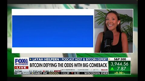 BITCOIN PUMP EXPLAINED with Layah Heilpern Fox Business Charles Payne