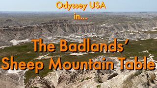 South Dakota- The Badlands & Sheep Mountain Table Road