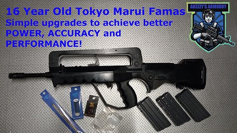 Old Tokyo Marui Famas gets a few upgrades