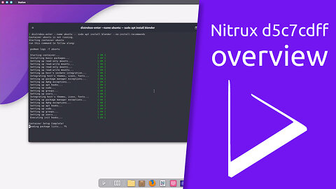 Nitrux d5c7cdff overview | #YourNextOS — Boldly Different