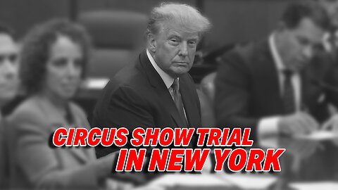 TRUMP'S POLLING NUMBERS ARE GROWING DESPITE CIRCUS SHOW TRIAL IN NEW YORK!