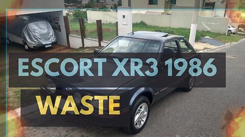 Escort XR3 1986 - scrap