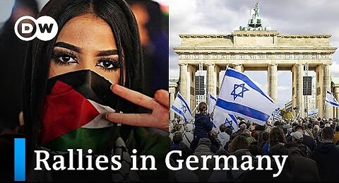 Pro-Israel and pro-Palestinian rallies in Germany: Legal action against pro-Palestine bans? |DW News