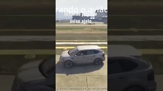 tentando pegar o aviao na bade do exército