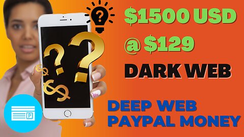 Dark Net Vendors! PayPal Funds From Dark At Least $1500 @119 USD!