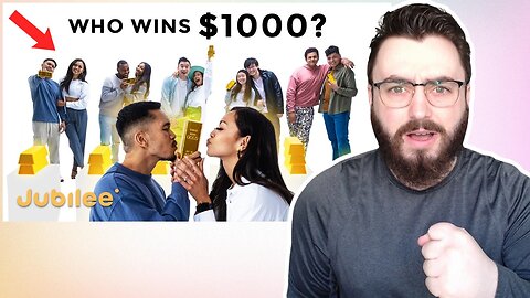 5 Couples Decide Who Wins $1000 | Stacks - Clen Reacts to Jubilee