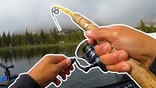 Fishing a Secret Colorado Pond! Catching Fish on Almost Every Cast!