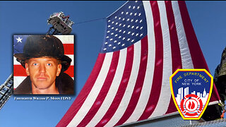 Paying Respect to a Hero Firefighter - FDNY Firefighter William P. Moon