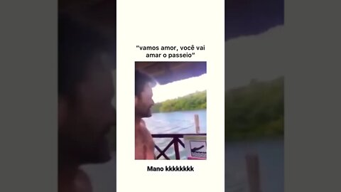 "AMOR, VOCÊ VAI AMAR O PASSEIO" 🐊😂