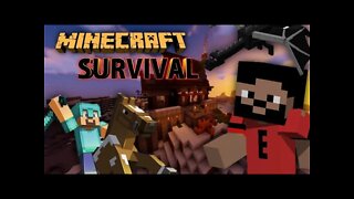 MINECRAFT:Construindo uma nova vila!! sobrevivência