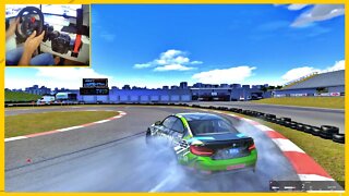 BMW M2 ASSETTO CORSA DRIFT SPEEDWAY LOGITECH G29 COM FREIO DE MÃO