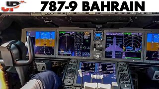 Piloting BOEING 787-9 out of Bahrain | Cockpit Views