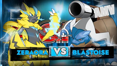 ZERAORA VS MEGA BLASTOISE Legendary & Mythical Pokemon Battle Royale! Pokken tournament- Pokemon AMV