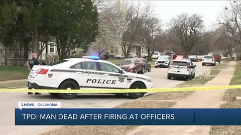 TPD: Man Dead After Firing At Officers